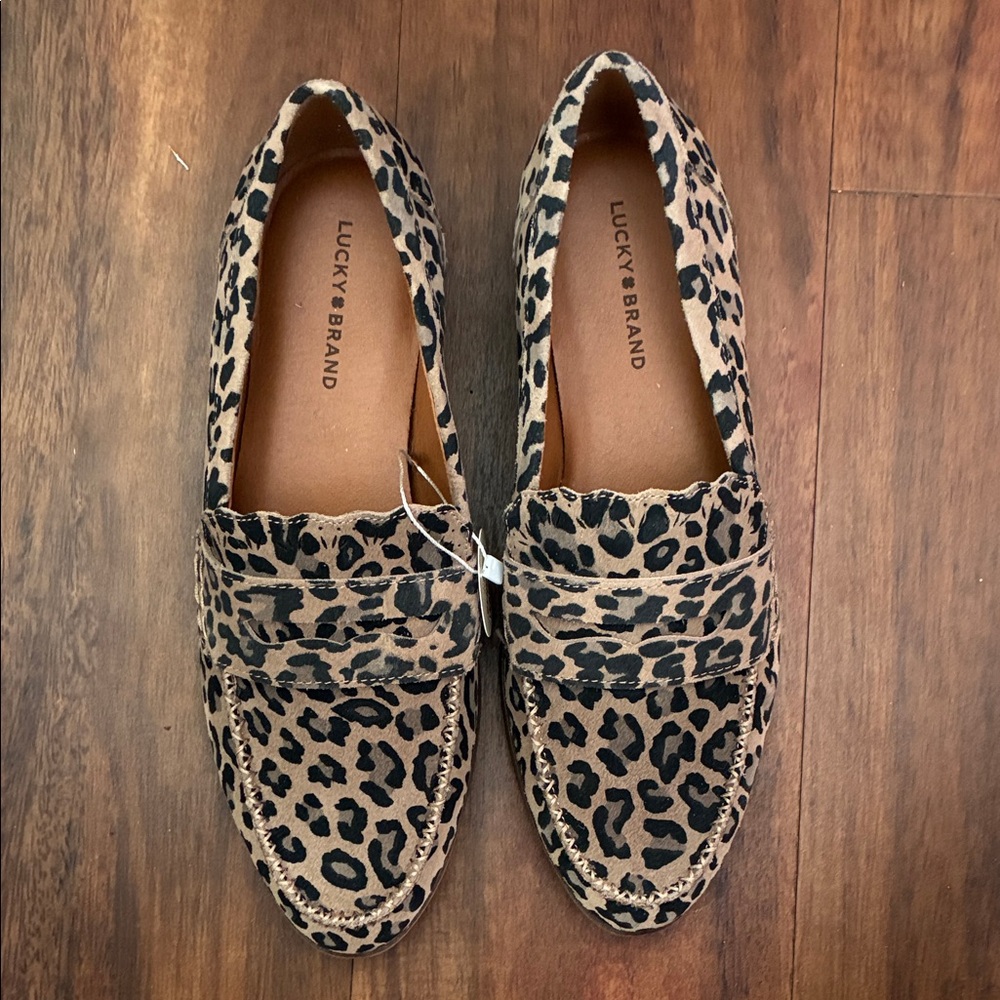 Lucky Brand Animal Print Flats